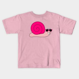 Cute Snail Kids T-Shirt